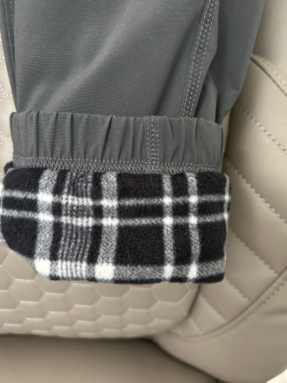Eddie Bauer fleece lined wind pants